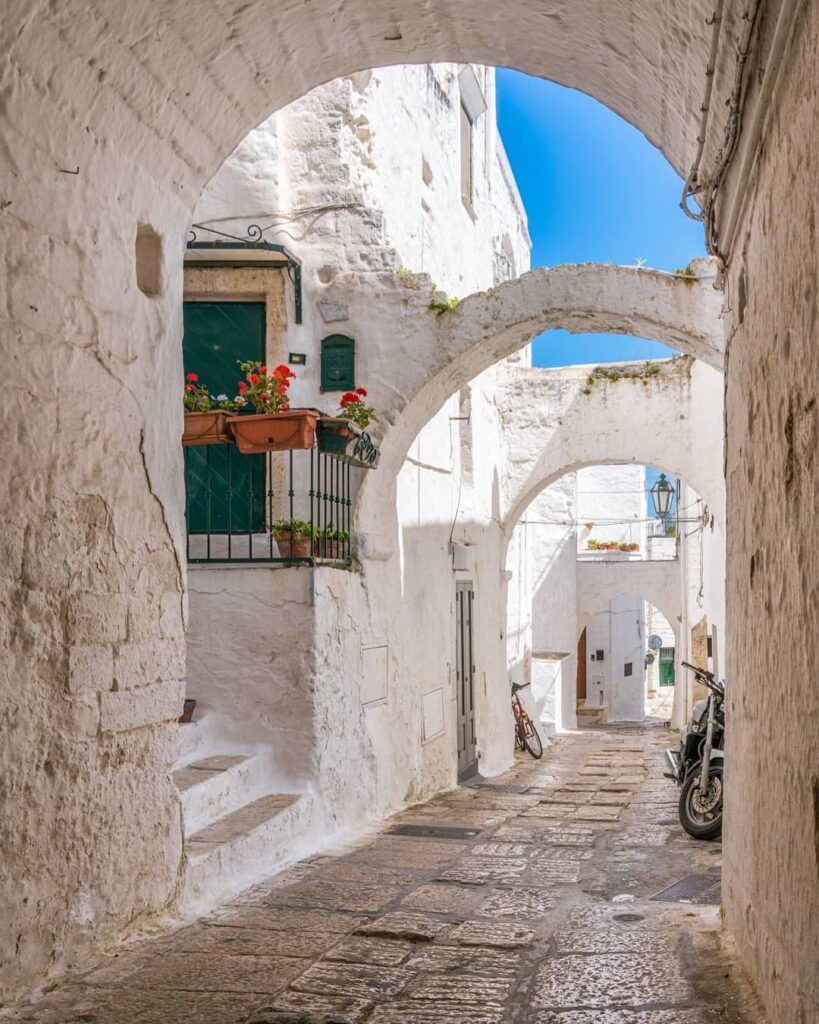 Kleine straatjes van Puglia