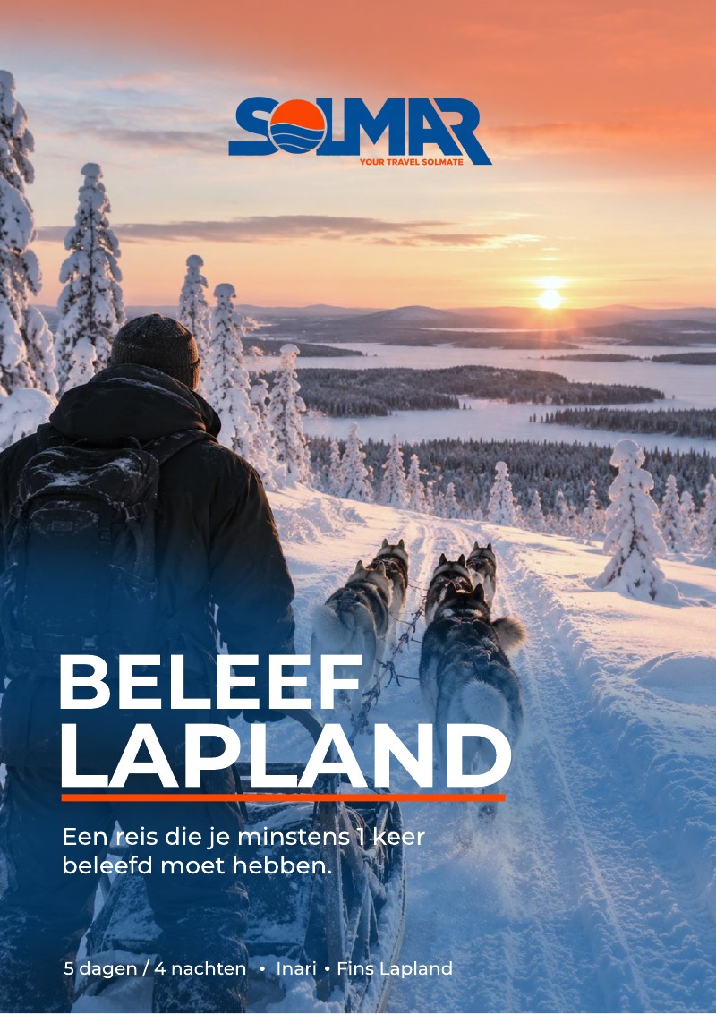Cover van de inspiratiegids Beleef Lapland